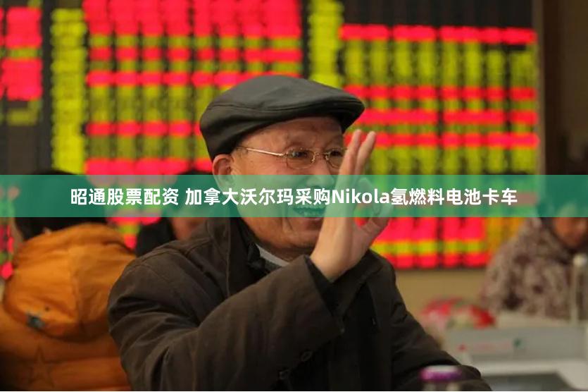 昭通股票配资 加拿大沃尔玛采购Nikola氢燃料电池卡车