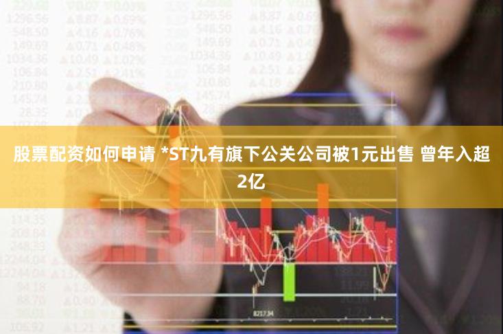 股票配资如何申请 *ST九有旗下公关公司被1元出售 曾年入超2亿