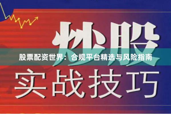 股票配资世界：合规平台精选与风险指南
