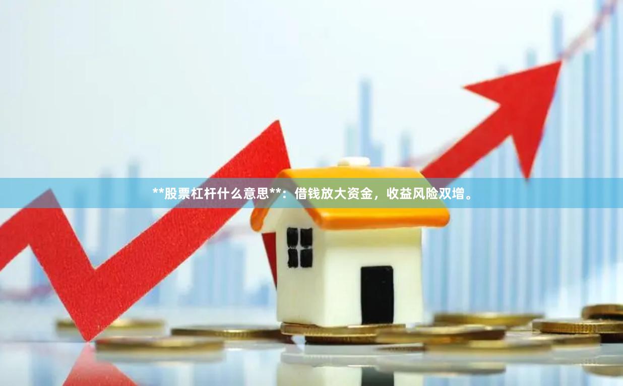 **股票杠杆什么意思**:借钱放大资金,收益风险双增。